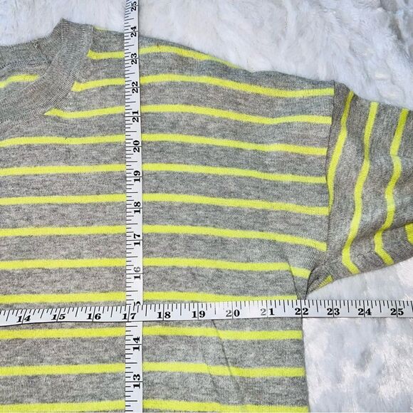 J.Crew Striped dropped-shoulder crewneck sweater - Picture 3 of 6